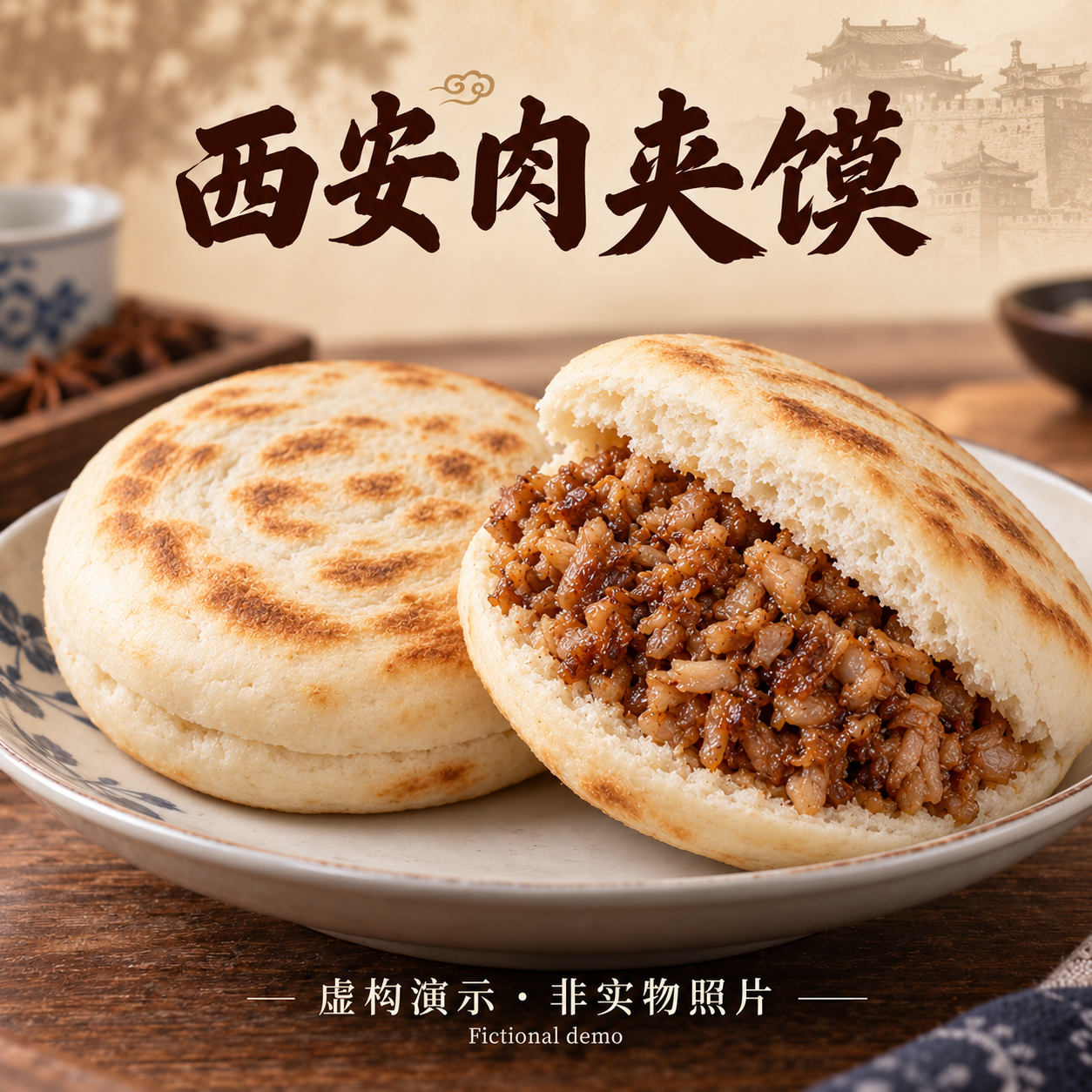 Demo Product: Xi'an Roujiamo